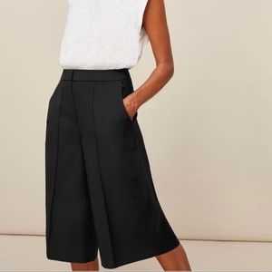 Black Short Culottes